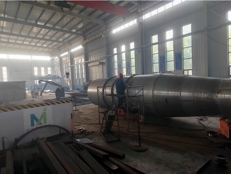 Fabrication of Guizhou 75T Stainless Steel Drying Tower