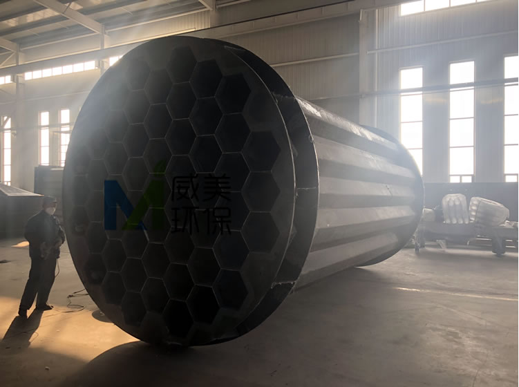 Circular anode modules for wet electrostatic precipitators