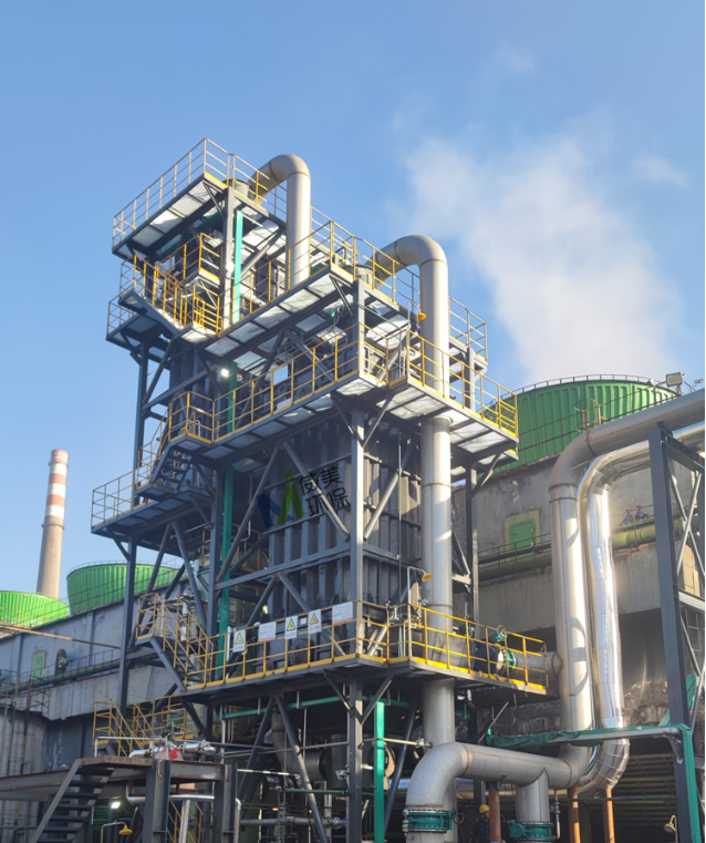 Commissioning Site of 22,000 m3/h Wet Electrostatic Precipitators (WESPs)
