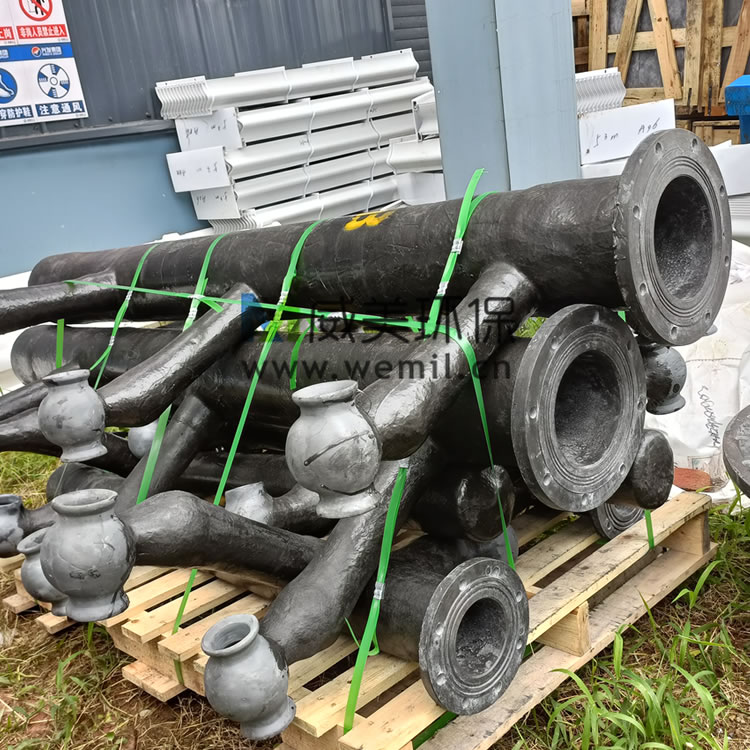 The spray layer in desulfurization towers 